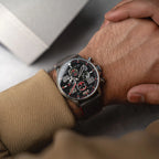 AVI-8 Hawker Typhoon Coningham Men's Black Chronograph Watch