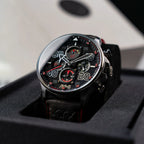 AVI-8 Hawker Typhoon Coningham Men's Black Chronograph Watch