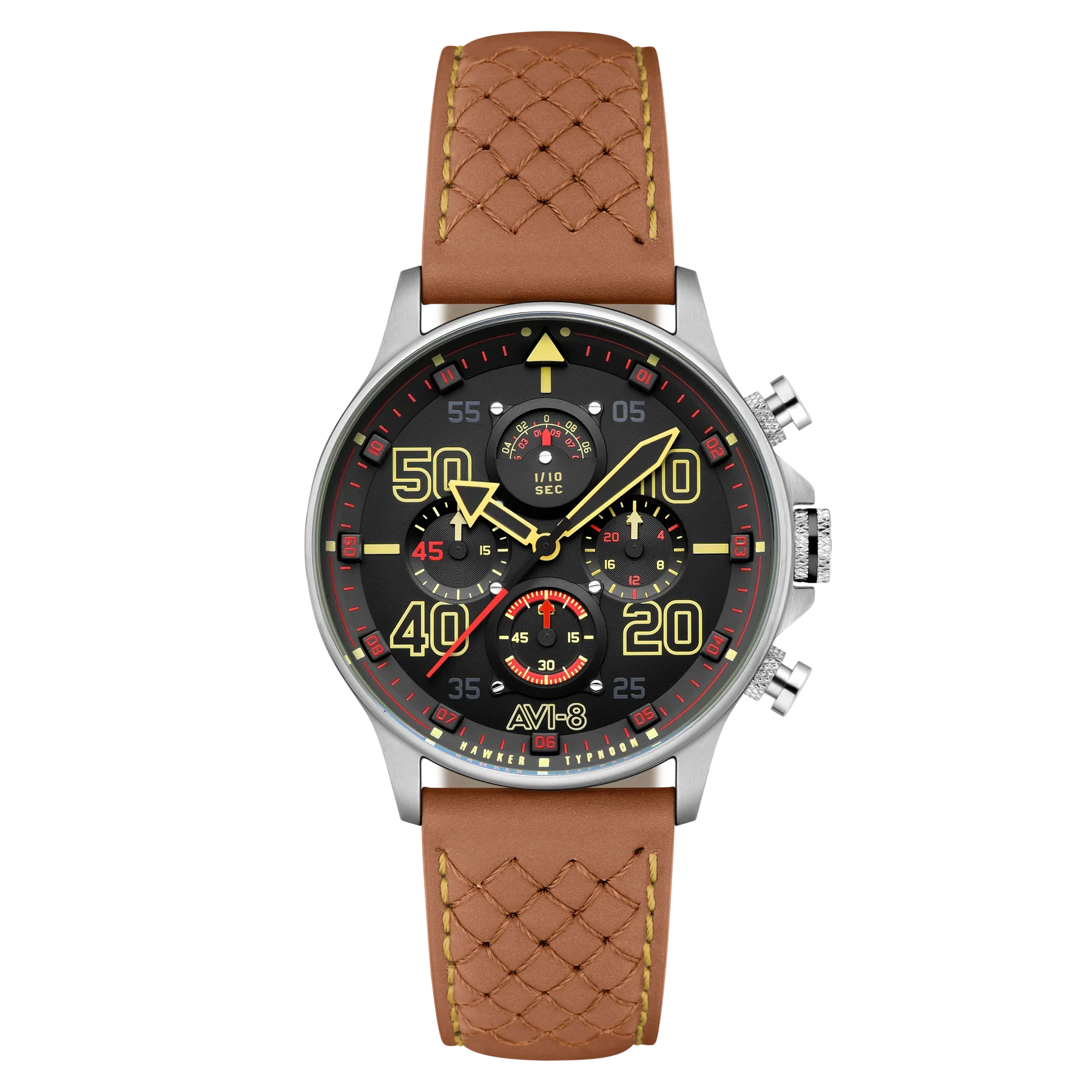 AVI-8 Hawker Typhoon Coningham Men's Black Chronograph Watch