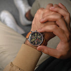 AVI-8 Hawker Typhoon Coningham Men's Black Chronograph Watch