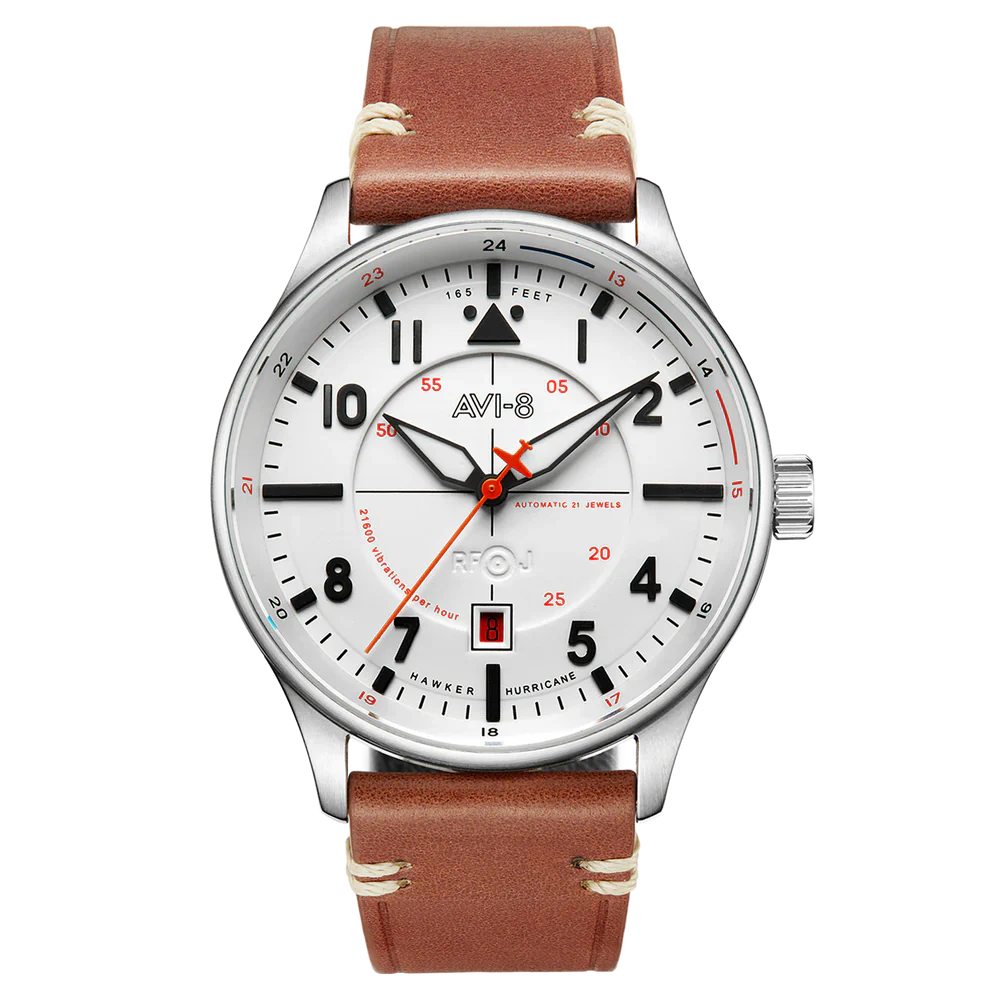 AVI-8  Hawker Hurricane Kent Automatic Brown Watch