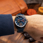 AVI-8 Hawker Harrier Farley Blue Mens Watch