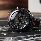 AVI-8 Hawker Hunter Atlas Dual Black Mens Watch