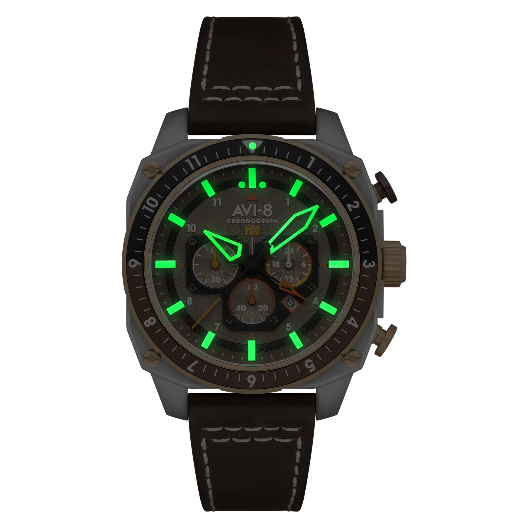 AVI-8  Hawker Hunter Dual Mens Watch