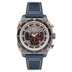 AVI-8 Hawker Hunter Atlas Men's Grey Blue Chronograph Watch