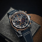 AVI-8 Hawker Hunter Atlas Men's Grey Blue Chronograph Watch