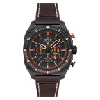 AVI-8 Hawker Hunter Atlas Black Brown Men's Watch