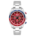 AVI-8 Hawker Hunter Atlas Men's Red Dual Time Watch