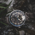 AVI-8 Hawker Hurricane McKellar Men's Grey Dual Time Watch