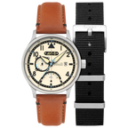 AVI-8 Hawker Hurricane McKellar Men's Beige Dual Time Watch