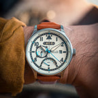 AVI-8 Hawker Hurricane McKellar Men's Beige Dual Time Watch