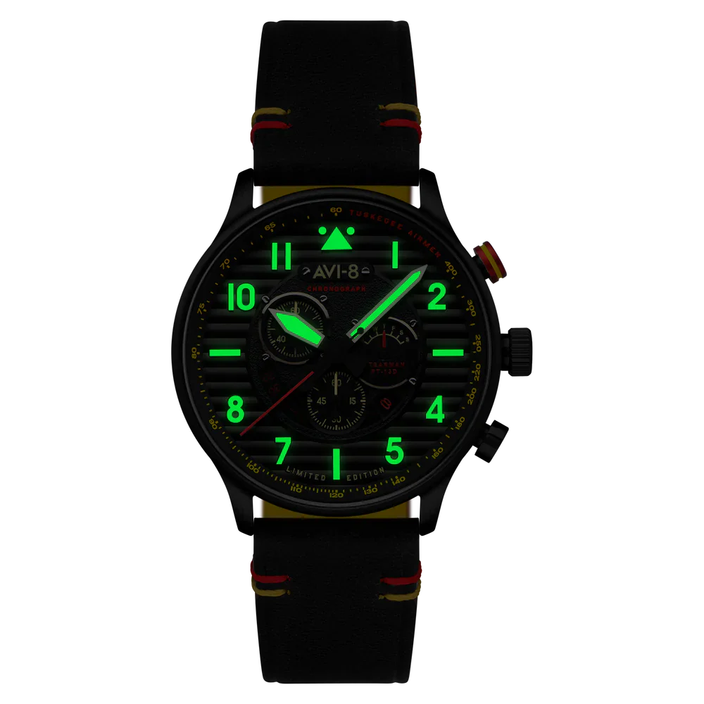 AVI-8 Flyboy Spirit Of Tuskegee Black Mens