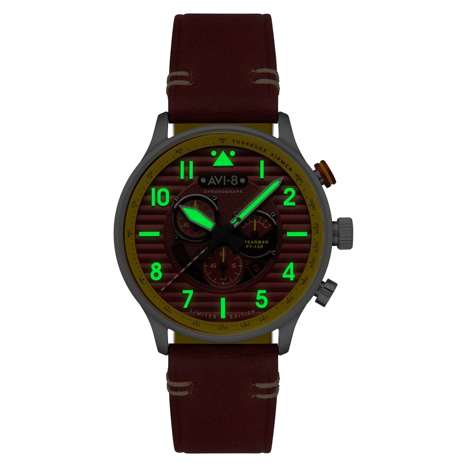 AVI-8 Flyboy Spirit Of Tuskegee Mens Red