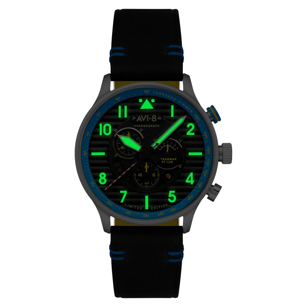 AVI-8 Flyboy Spirit Of Tuskegee Blue Mens