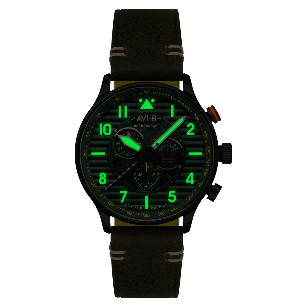AVI-8 Flyboy Spirit Of Tuskegee Green Mens