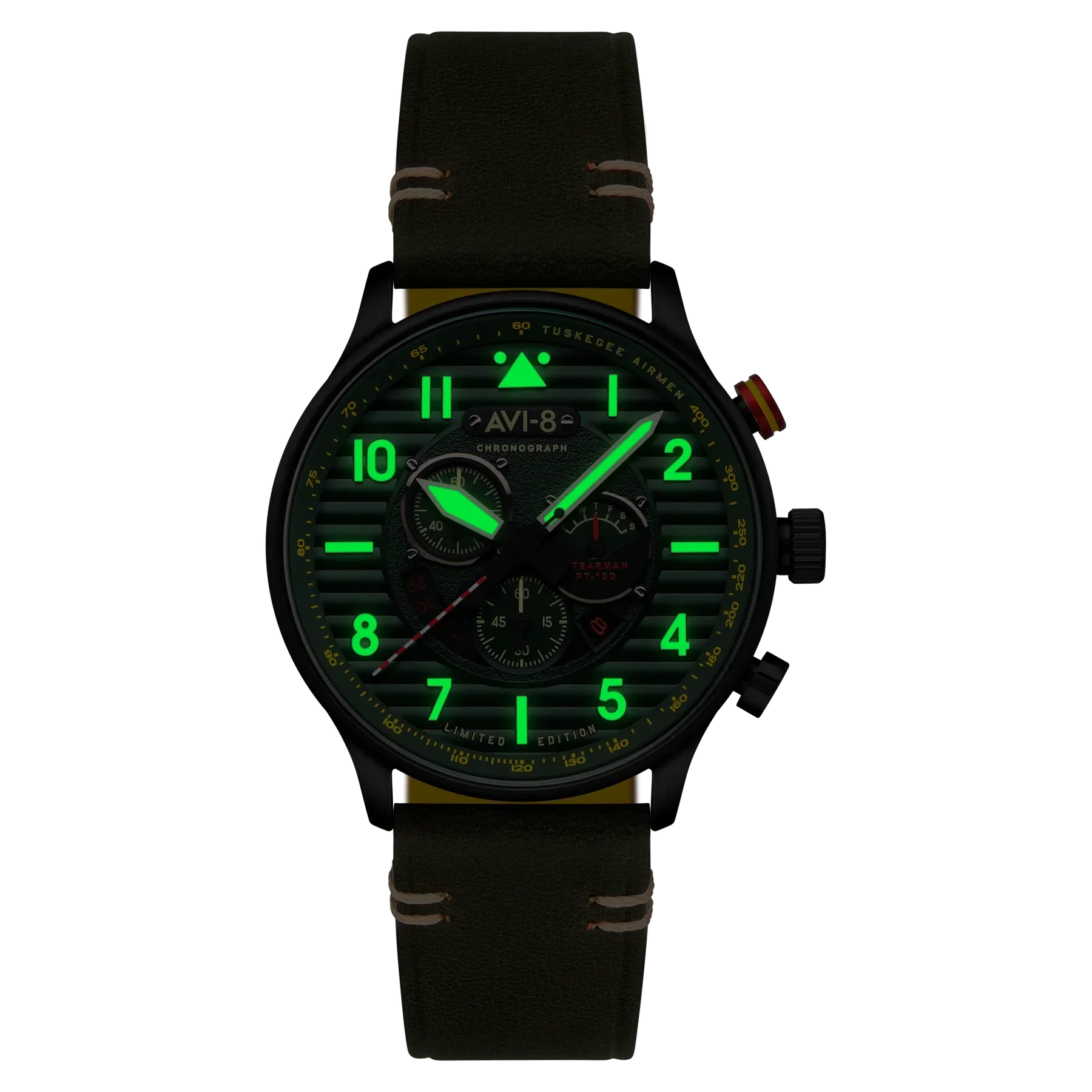 AVI-8 Flyboy Spirit Of Tuskegee Green Mens