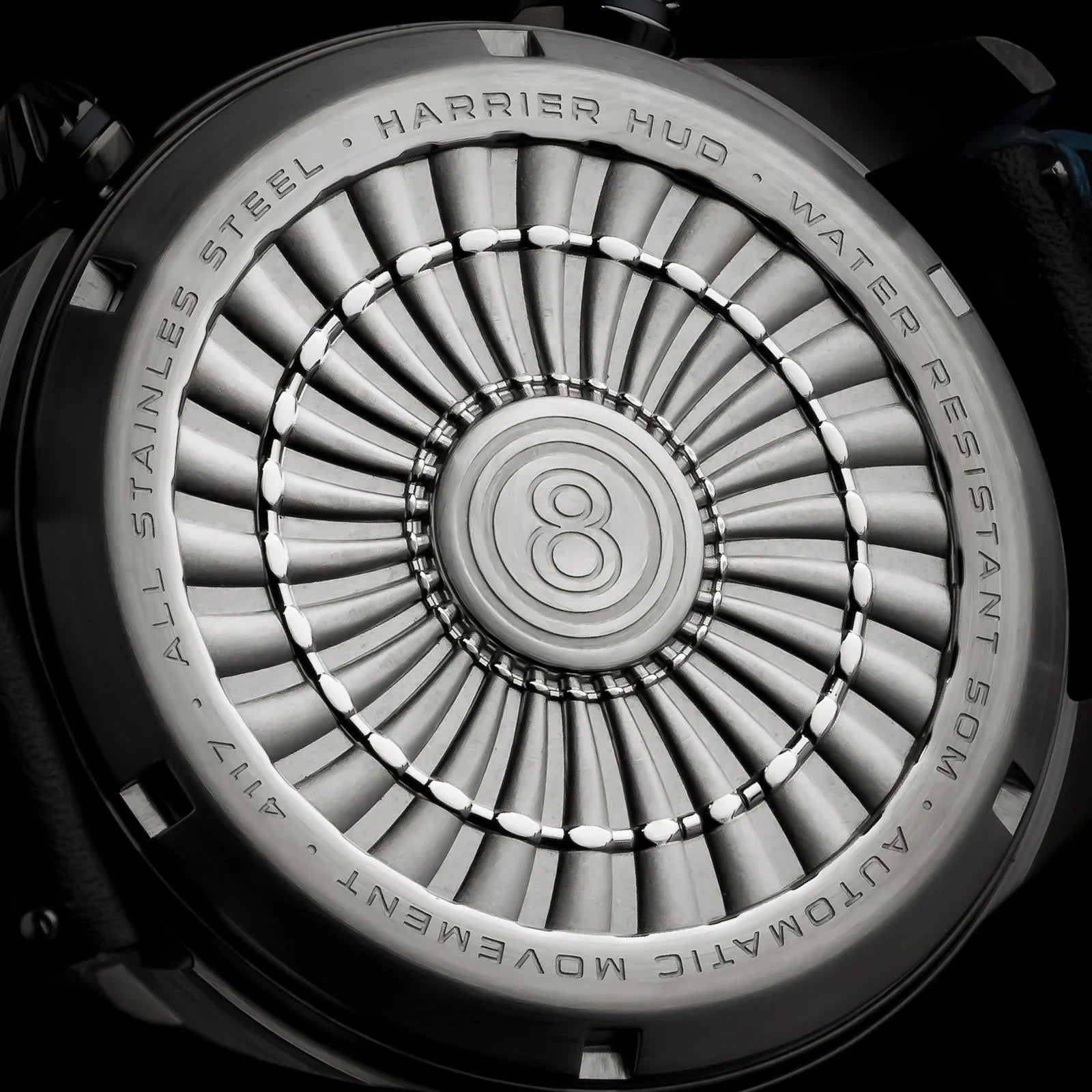 AVI-8 Hawker Harrier HUD Men's Orange Automatic Watch
