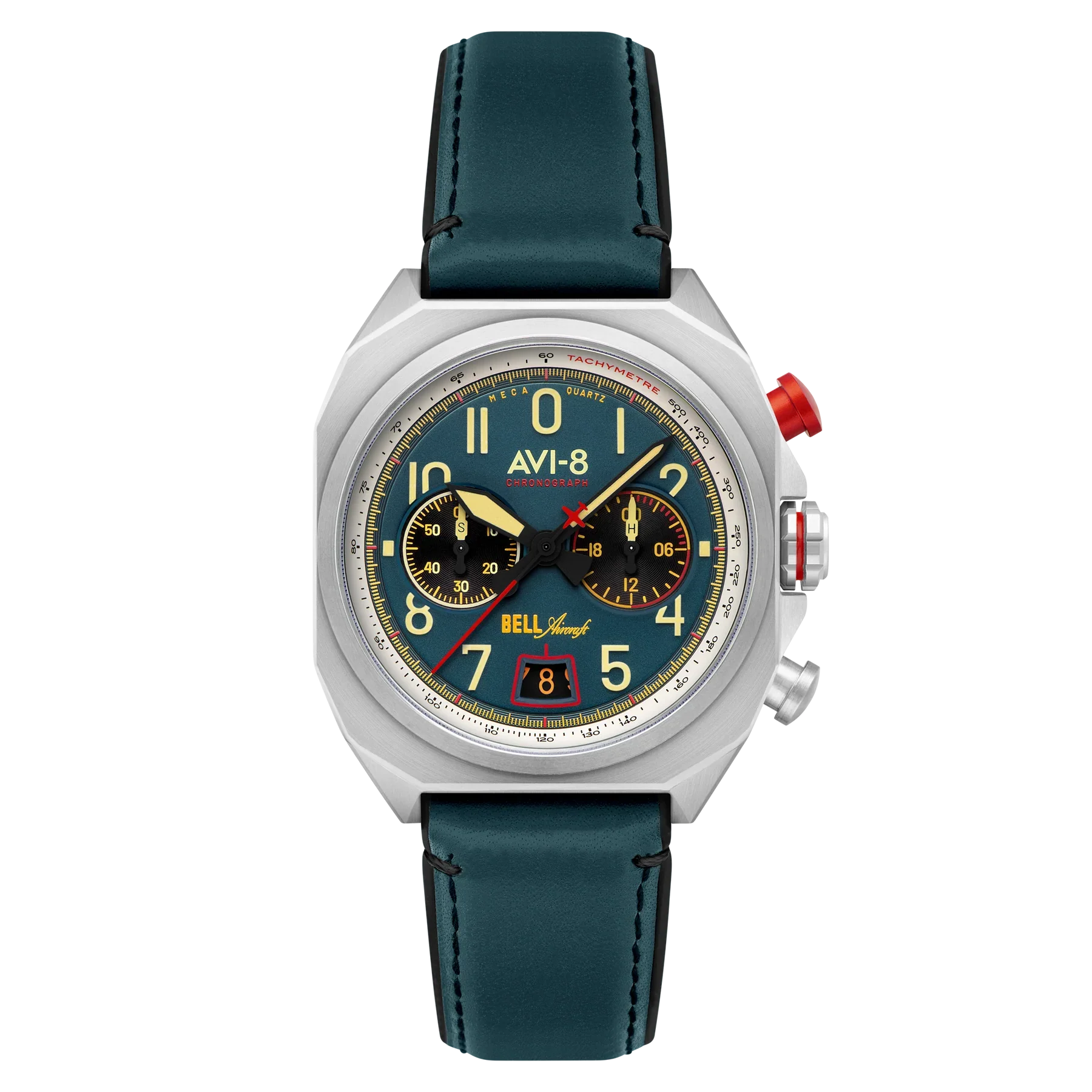 AVI-8 Bell X-1 Machbuster Chronograph Blue Watch
