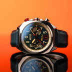 AVI-8 Bell X-1 Machbuster Chronograph Blue Watch