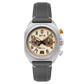 AVI-8 Bell X-1 Machbuster Beige Brown Chronograph Watch