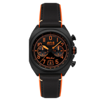 AVI-8 Bell X-1 Machbuster Men's Black Chronograph Watch