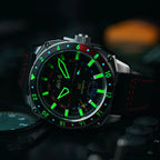 AVI-8 Hawker Hunter Atlas Men's Black GMT Automatic Watch