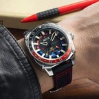 AVI-8 Hawker Hunter Atlas Men's Black GMT Automatic Watch