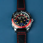 AVI-8 Hawker Hunter Atlas Men's Black GMT Automatic Watch