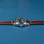 AVI-8 Hawker Hunter Atlas GMT Men's Blue Brown Automatic Watch