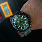 AVI-8 Hawker Hunter Atlas GMT Automatic Green Watch