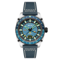 AVI-8 Atlas GMT Automatic Blue Leather Watch