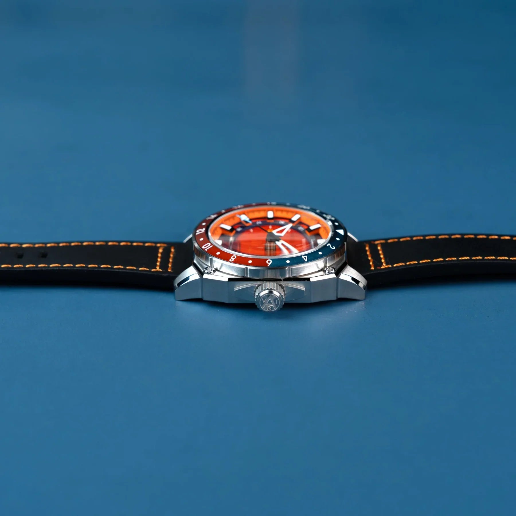 AVI-8 Hawker Hunter Atlas GMT Orange Automatic Watch