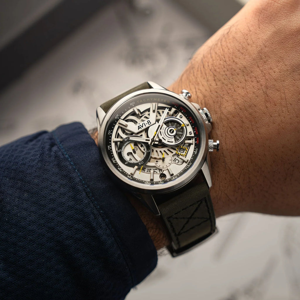 AVI-8 Hawker Harrier Matador Chronograph Grey Watch