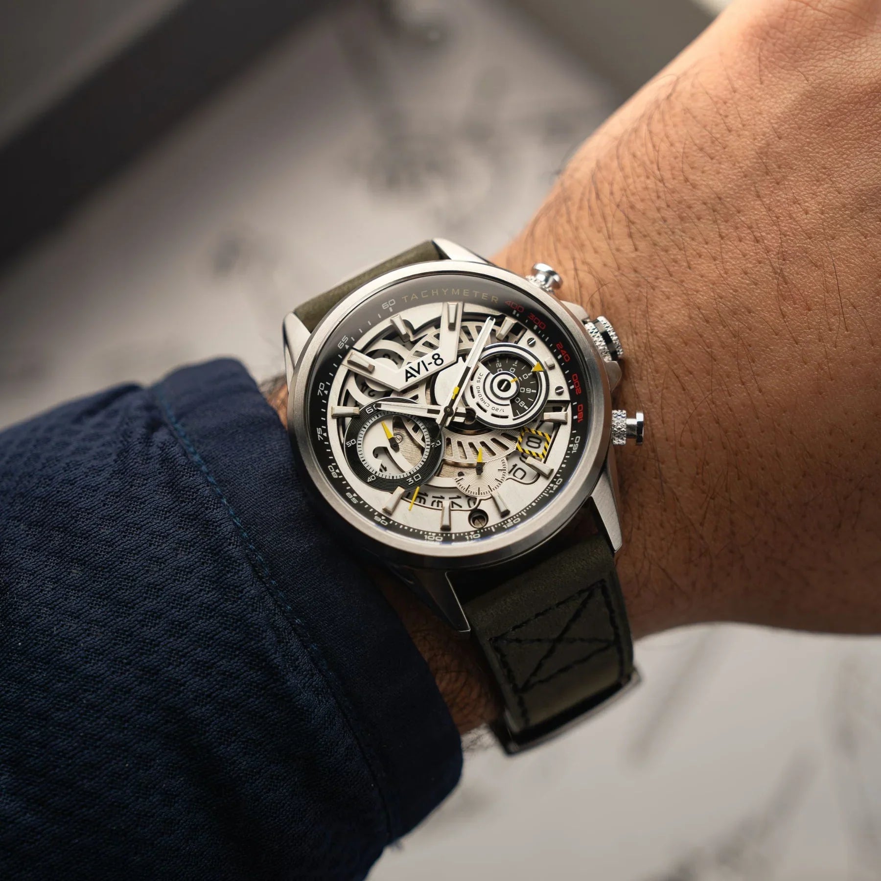 AVI-8 Hawker Harrier Matador Chronograph Grey Watch