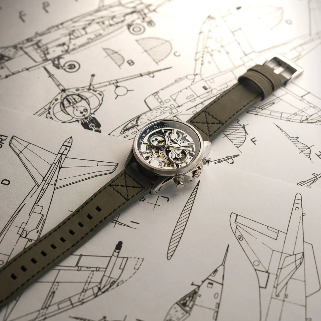 AVI-8 Hawker Harrier Matador Chronograph Grey Watch