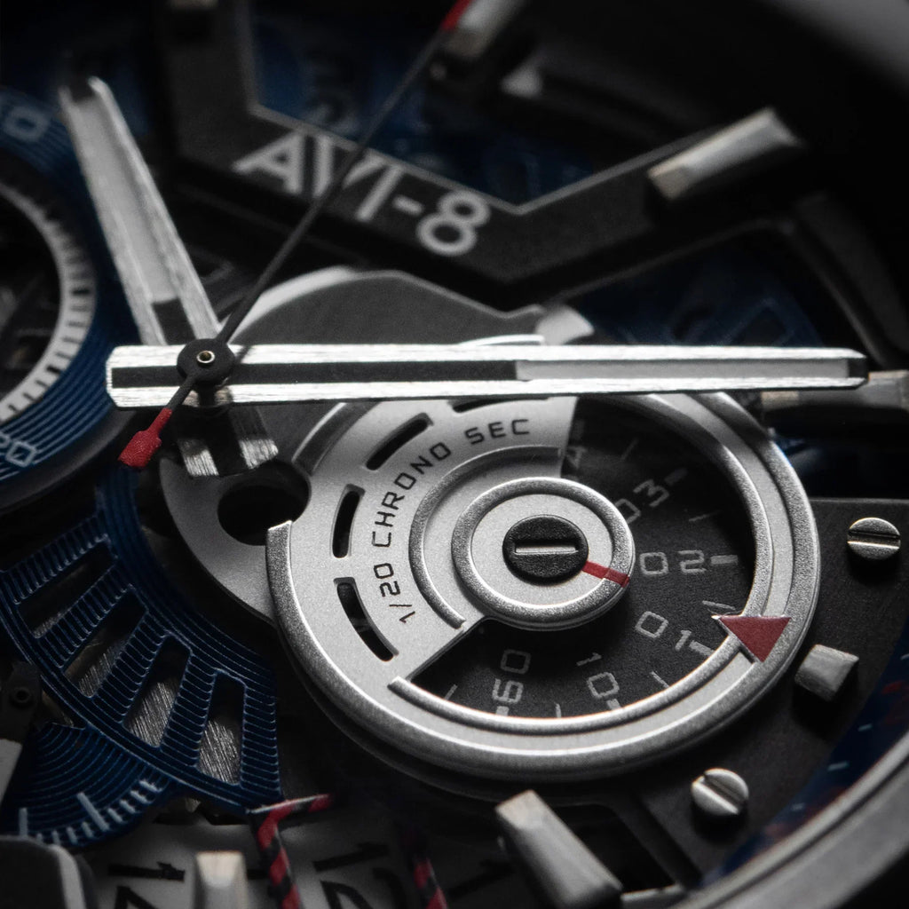 AVI-8 Hawker Harrier Matador Chronograph Slate Blue Watch