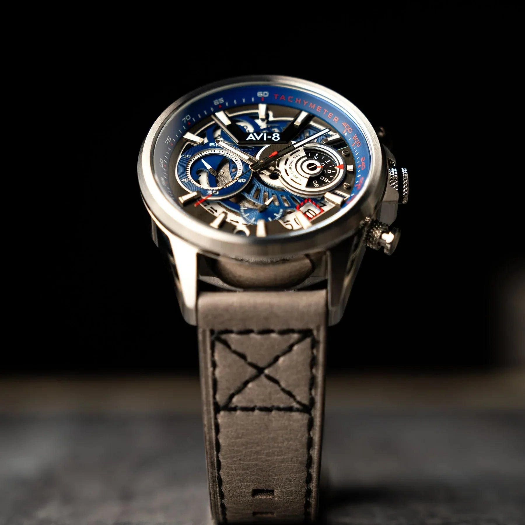 AVI-8 Hawker Harrier Matador Chronograph Slate Blue Watch