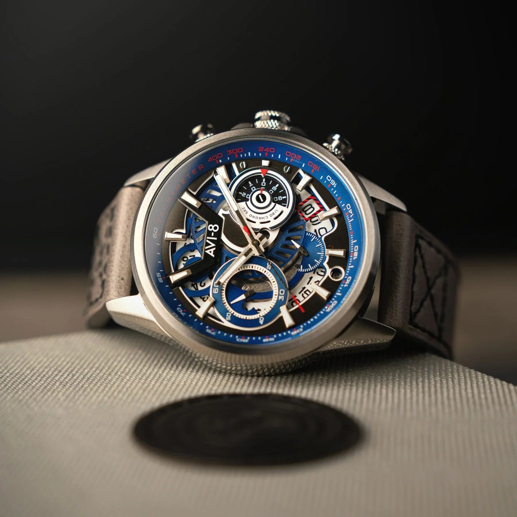AVI-8 Hawker Harrier Matador Chronograph Slate Blue Watch