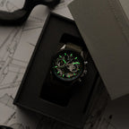 AVI-8 Hawker Harrier Matador Chronograph Green Watch