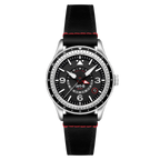 AVI-8 Flyboy Airmaster GMT Men's Black Automatic Watch