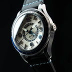 AVI-8 Flyboy Airmaster GMT Men's Black White Automatic Watch