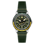 AVI-8 Flyboy Airmaster Green GMT Automatic Watch