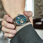 Orient Star Men's Skeleton Green Automatic Watch RE-AV0114E