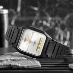 Casio Unisex Watch 31mm Core Combination Silver Black