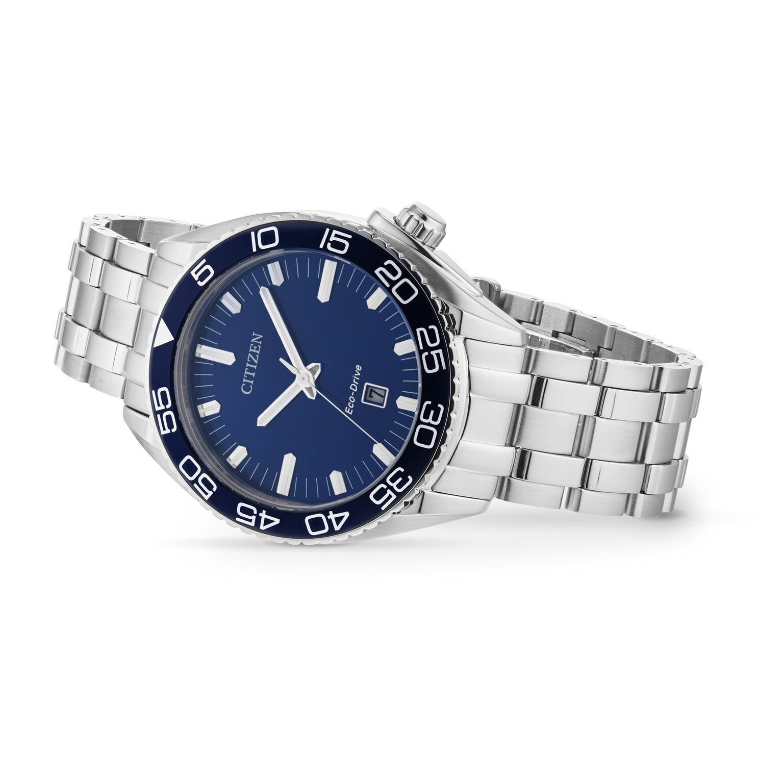 Citizen Carson Eco-Drive Men's Watch 42mm Blue Dial