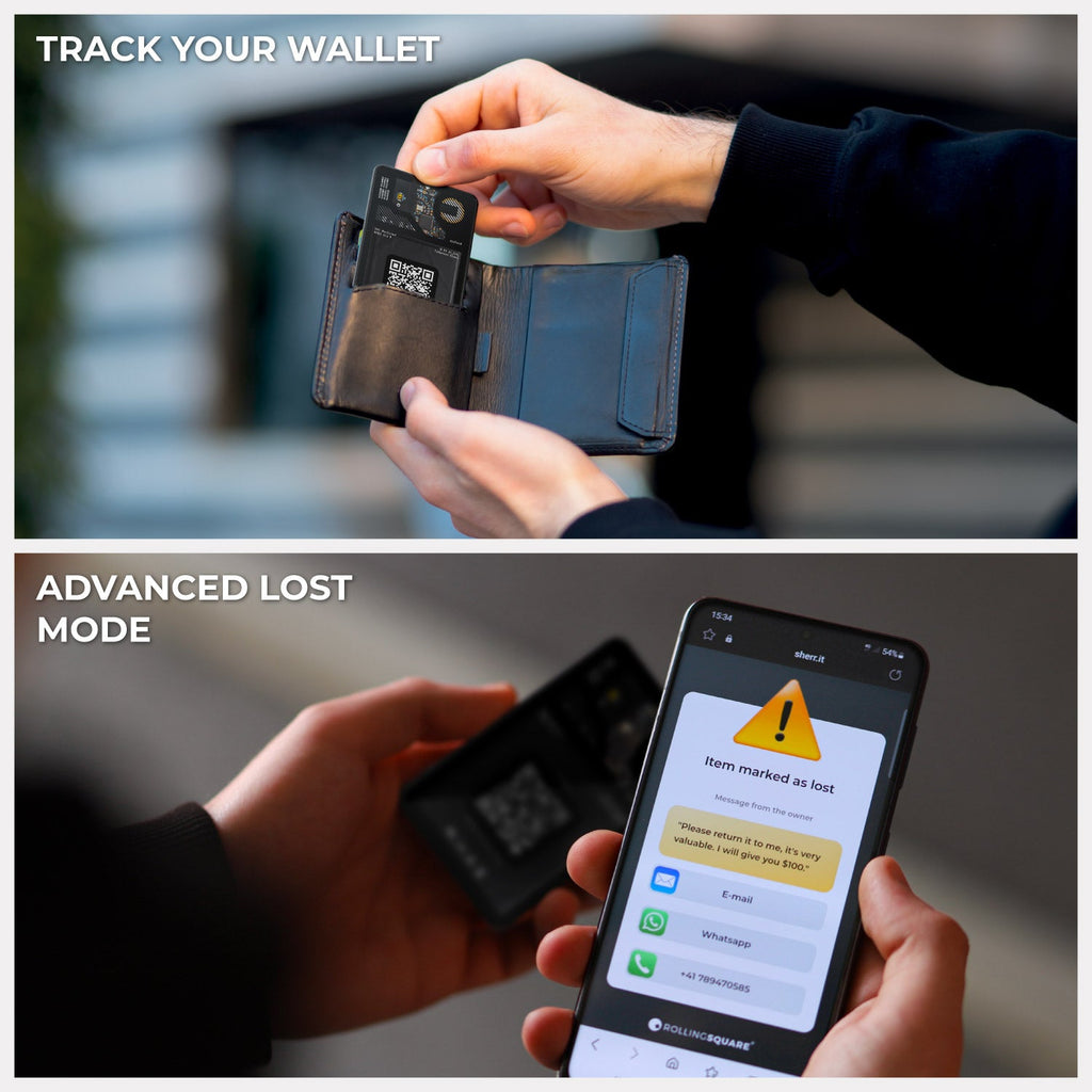 AirCard™ - Card-sized wallet tracker