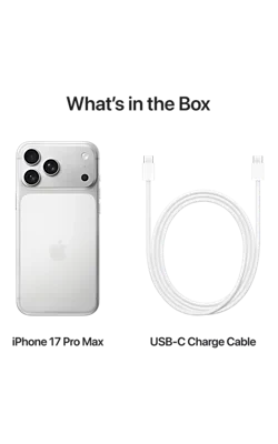Apple iPhone 17 Pro Max 1TB Silver | Unlocked | Apple Warranty