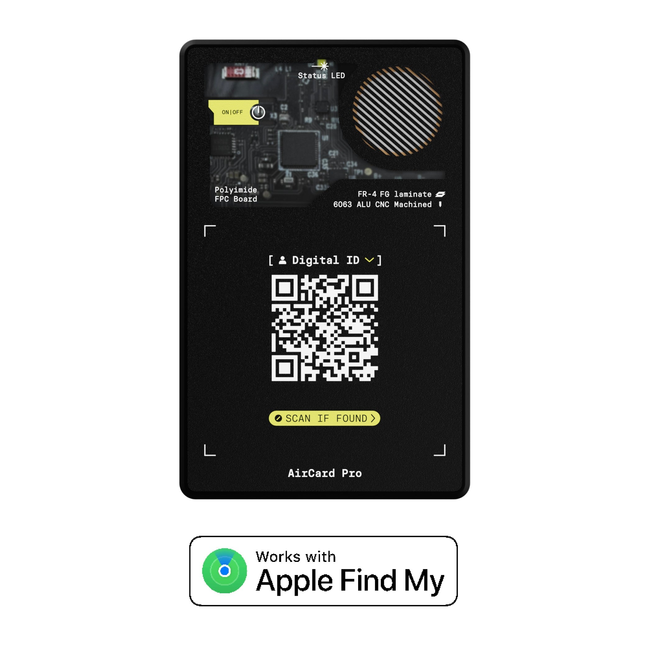 AirCard™ Pro - Android & Apple Bluetooth tracker