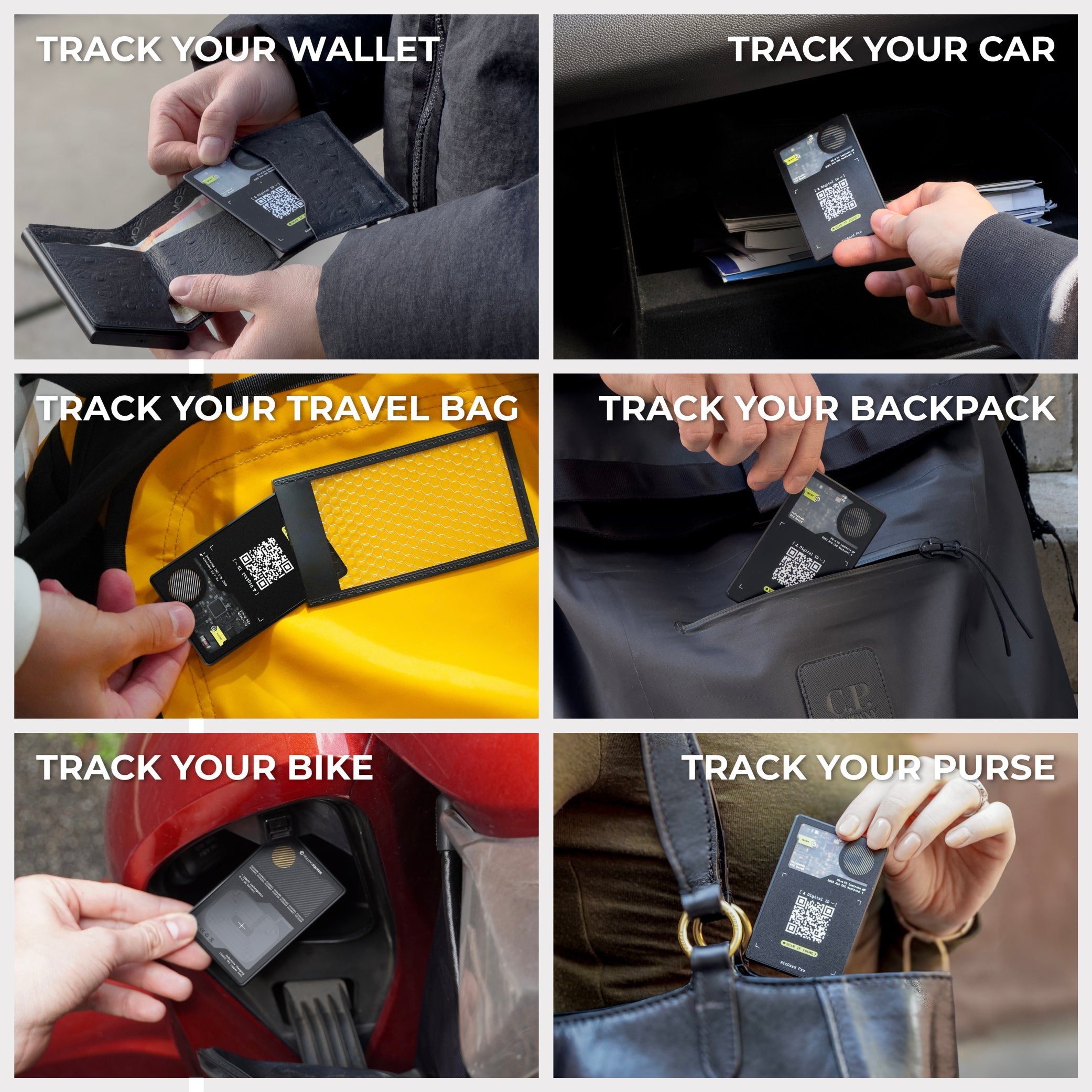 AirCard™ Pro - Android & Apple Bluetooth tracker