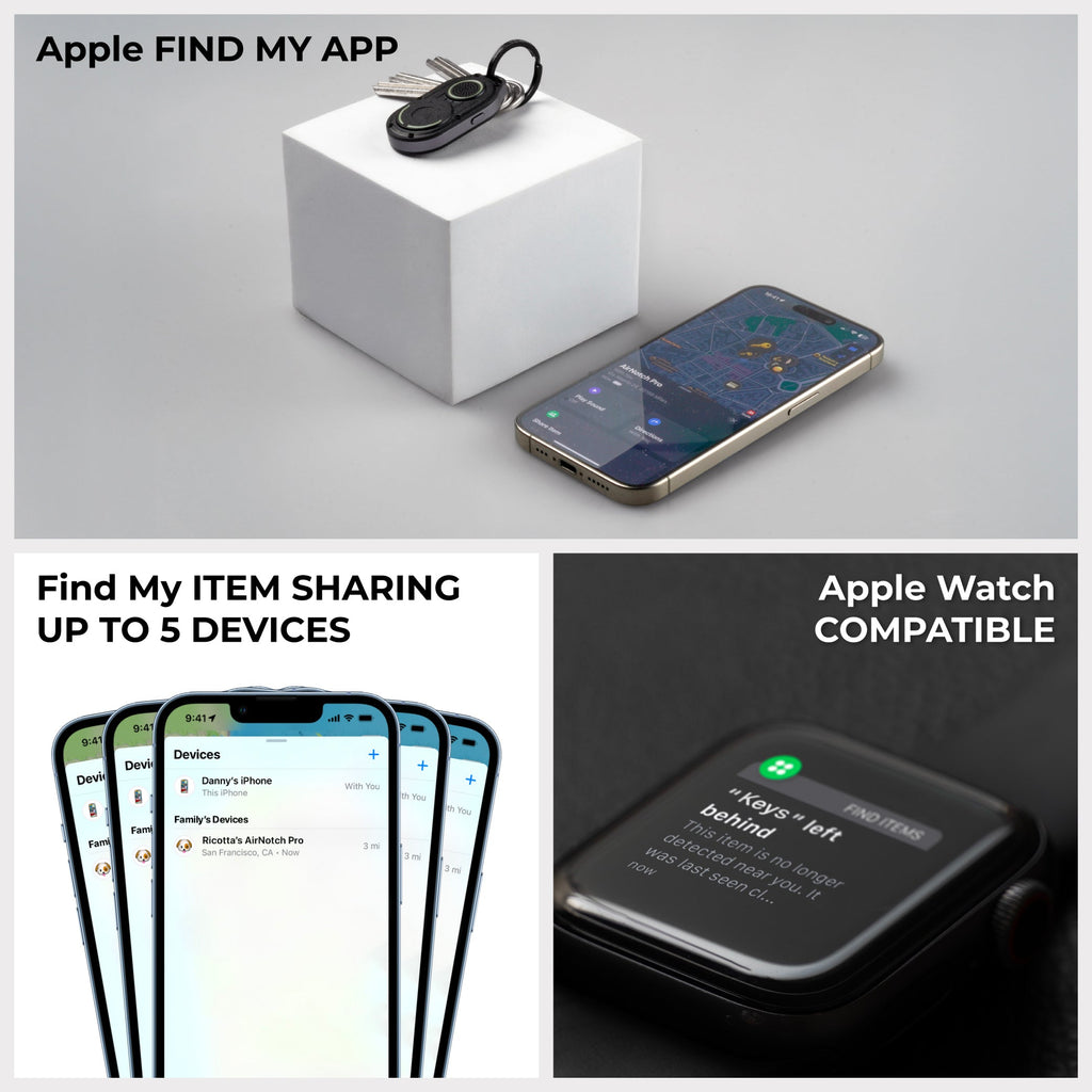 AirNotch™ Pro - Android & Apple Bluetooth tracker